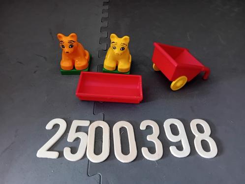 Lego Duplo dierentuin cheetah en tijger, Kinderen en Baby's, Speelgoed | Duplo en Lego, Gebruikt, Duplo, Ophalen of Verzenden