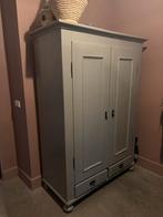 Prachtige antieke houten kast deuren lades schappen meiden, Ophalen