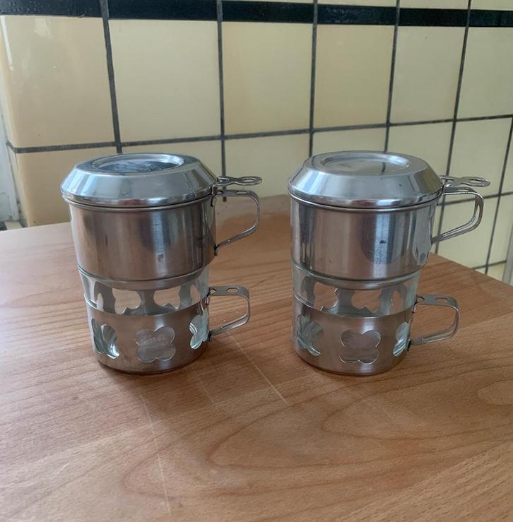 DUROBOR Vintage Jaren 70 Franse Press Koffiezetapparaat, Antiek en Kunst, Antiek | Keukenbenodigdheden, Ophalen of Verzenden