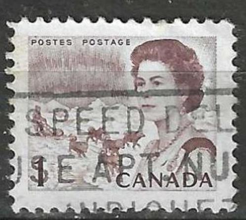 Canada 1967/1972 - Yvert 378 - Koningin Elisabeth II (ST), Postzegels en Munten, Postzegels | Amerika, Gestempeld, Noord-Amerika