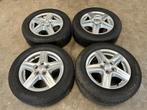16 inch Borbet velgen + zomerbanden VW Caddy Touran Passat, 16 inch, Banden en Velgen, Ophalen of Verzenden, Personenwagen