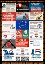 Posters foto kaart vlag campagne petities, Ophalen of Verzenden, A1 t/m A3