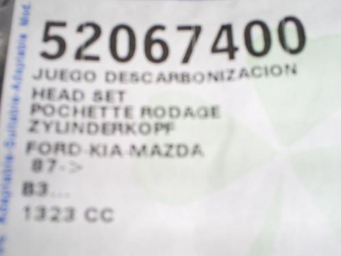 Koppakkingset Mazda 121 1.3 Mazda 323 1.4 Kia Pride 1.3, Auto diversen, Overige Auto diversen, Ophalen of Verzenden