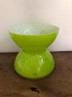 Vintage Ikea Diabolo Anne Nilsson vaas, Huis en Inrichting, Ophalen, Minder dan 50 cm, Groen, Glas
