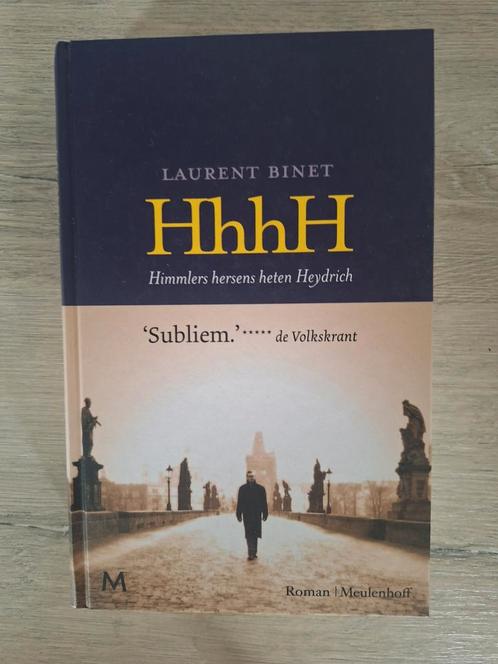 HhhH - Laurent Binet - Roman over Heydrich, Boeken, Romans, Nieuw, Nederland, Ophalen of Verzenden