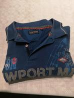 Blauwe Mainstream Polo Maat 4XL, Kleding | Heren, Polo's, Blauw, Overige maten, Gedragen, Mainstream