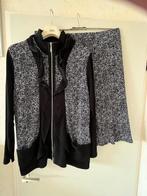 Zwart-wit setje Frank Walder maat 46, Zwart, Maat 46/48 (XL) of groter, Ophalen of Verzenden, Zo goed als nieuw