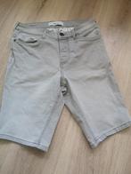 Lichtgrijze korte broek Hema Mt 30, Ophalen of Verzenden, Zo goed als nieuw, Grijs, Hema