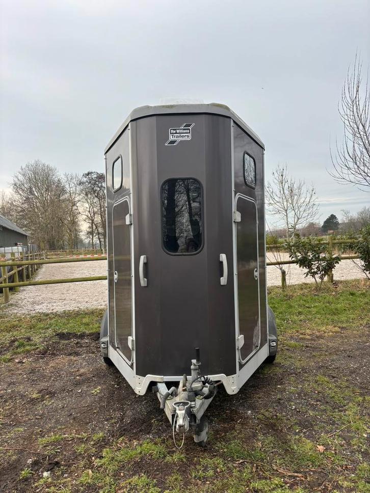 Ifor Williams 2-paards trailer, Dieren en Toebehoren, Paarden en Pony's | Trailers en Aanhangwagens, Zo goed als nieuw, 2-paards trailer