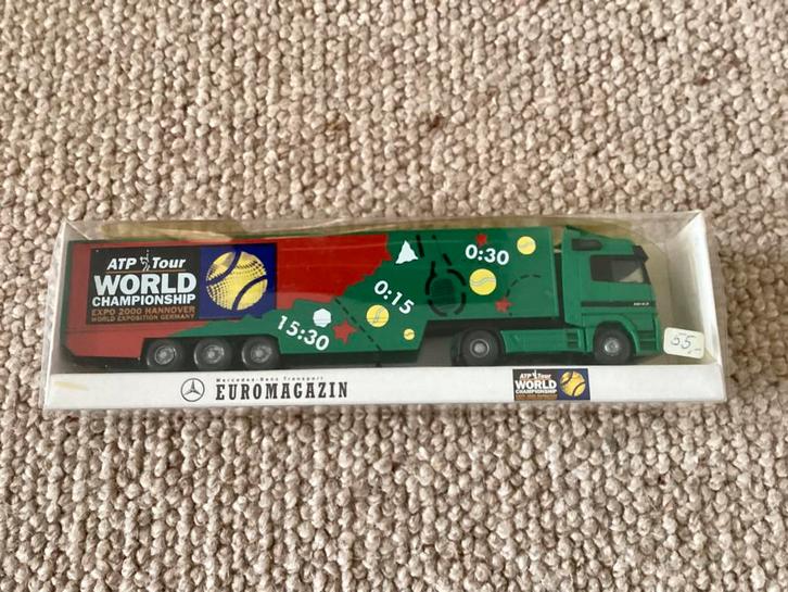 Wiking Mercedes “ATP tennis tour 2000” collectors top model, Hobby en Vrije tijd, Modelauto's | 1:87, Nieuw, Bus of Vrachtwagen