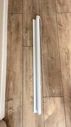 Wit rolgordijn, Huis en Inrichting, Stoffering | Gordijnen en Lamellen, Ophalen, Zo goed als nieuw, Wit, 100 tot 150 cm