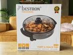 Bestron snack en party pan AHP1200, Ophalen of Verzenden, Nieuw, 4 t/m 7 personen