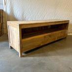 TV meubel - teakhout - 160 cm breed - 3 lades -TTM Wonen, TTM Wonen, Meubels – (Perzische) Tapijten en Woonaccessoires, Taag 63, 2491 CS, Den Haag (Forepark)