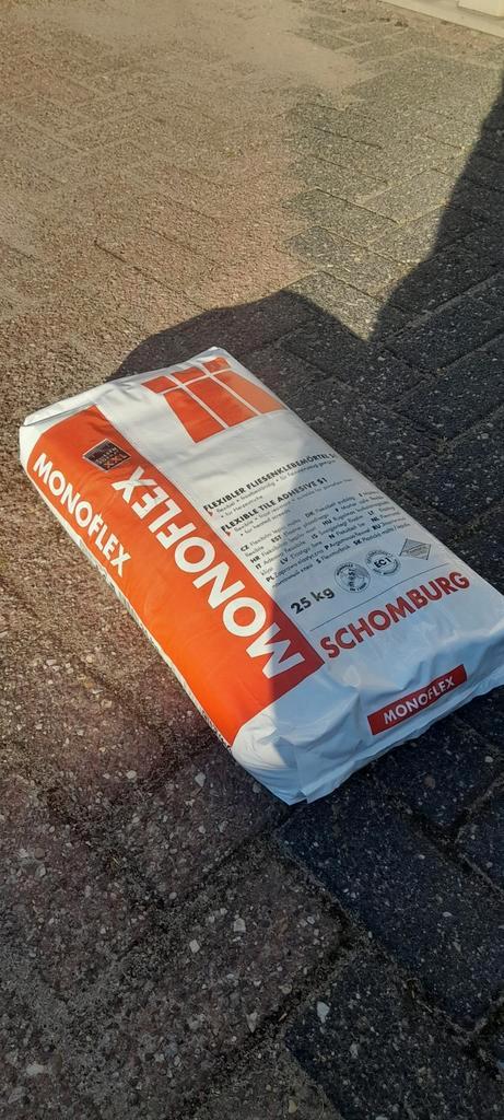 MONOFLEX flexibele tegellijm s1 25KG altijd op voorraad!, Verzamelen, Merken en Reclamevoorwerpen, Nieuw, Ophalen of Verzenden