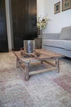 **OPHEFFINGSUITVERKOOP** elmwood salontafel Chinees, Huis en Inrichting, Tafels | Salontafels, Ophalen, Nieuw, Nvt, Minder dan 50 cm