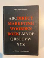 Boek ‘Direct Marketing Woordenboek’, Boeken, Ophalen of Verzenden, Zo goed als nieuw, Economie en Marketing