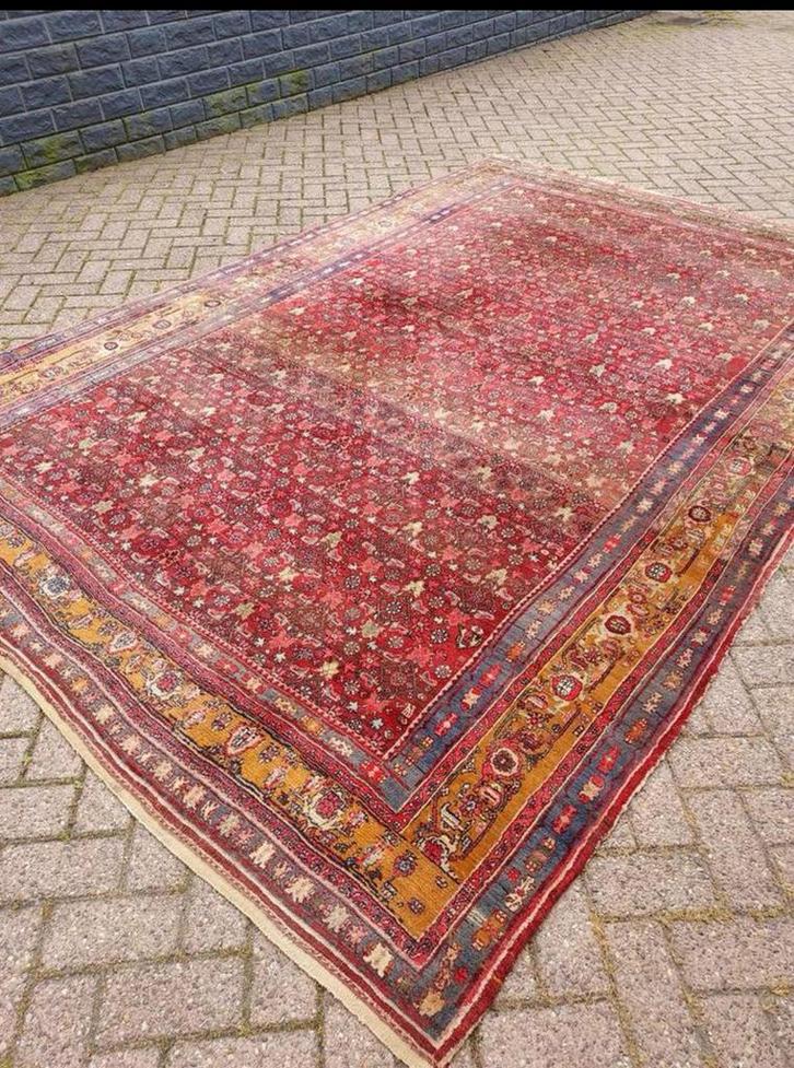 Hand geknoopt Perzisch tapijt, Antiek en Kunst, Antiek | Kleden en Textiel, Ophalen