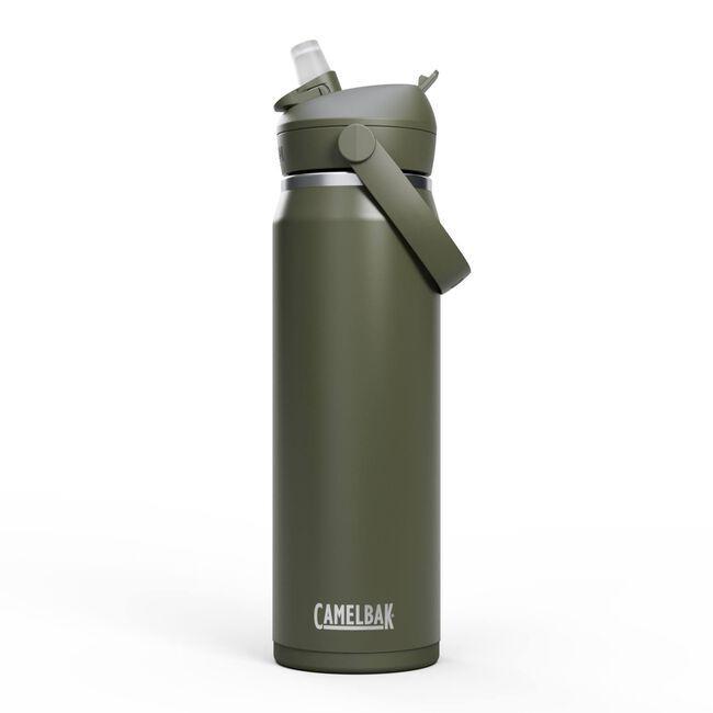 CAMELBAK THRIVE FLIP STRAW ISOLATIE DRINKFLES 0,75L MOSS, Sport en Fitness, Bidons, Nieuw, Ophalen of Verzenden