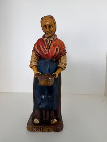 Beeld Kniertje– uit Op Hoop van Zegen (37 cm, gesigneerd JC) beschikbaar voor biedingen