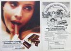 16 vintage advertenties reclames chocolade 1975-76, Verzamelen, Merken en Reclamevoorwerpen, Ophalen