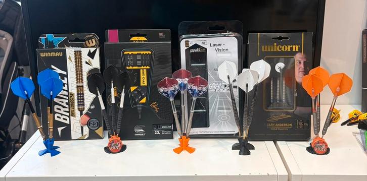 Dartpijlen 23 gram, Sport en Fitness, Darts, Zo goed als nieuw, Pijlen, Ophalen of Verzenden