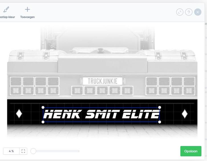 Spatlap voor Oplegger - Henk Smit Elite, Auto-onderdelen, Vrachtwagen-onderdelen, Overige merken, Nieuw, Ophalen of Verzenden