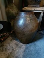 Grote stoere olijfpot, Ophalen, Zo goed als nieuw, Overige kleuren, 50 tot 75 cm