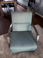 Twee groene fauteuils - donkerder dan foto, Huis en Inrichting, Fauteuils, Ophalen, Gebruikt, Minder dan 75 cm, 50 tot 75 cm