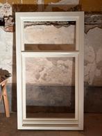 Nieuw houten buitenkozijn 229x131cm - incl.  glas onderraam, Ophalen, Nieuw, Buitendeur, Hout