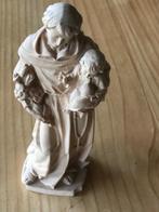 HOUTSNIJWERK H.ANTONIUS MET KINDJE JEZUS, Antiek en Kunst, Kunst | Beelden en Houtsnijwerken, Ophalen of Verzenden