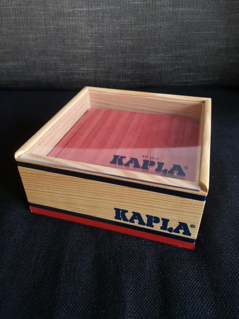 Kapla Rood 40 stuks in kistje, Ophalen of Verzenden, Zo goed als nieuw