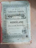 Atlas Nederland bos schoolatlas sumatra Java, Boeken, Gelezen, Ophalen of Verzenden, 20e eeuw of later, Bod