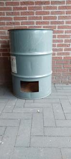 200 liter ton schoon Brandton Vuurton open of dicht, Ophalen of Verzenden, Zo goed als nieuw, Vuurton