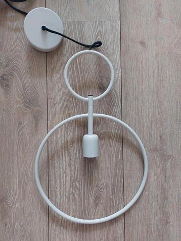 Lamp creme metaal Hanglamp Light and Living D30 Nieuw beschikbaar voor biedingen