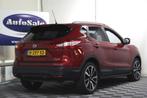Nissan QASHQAI 1.2 Tekna avm PANO NAV BT 360CAMERA STOELVW C, Auto's, Nissan, Voorwielaandrijving, Zwart, 4 cilinders, Handgeschakeld