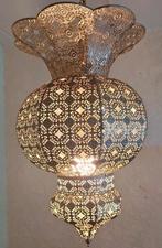 Oosterse hanglamp, Huis en Inrichting, Ophalen, Zo goed als nieuw, Minder dan 50 cm