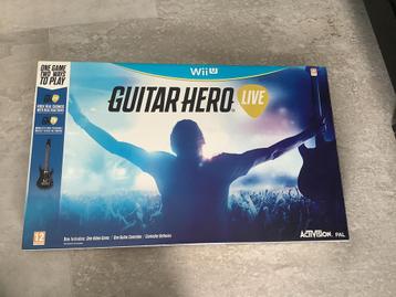 Nintendo Wii U Guitar Hero live in doos beschikbaar voor biedingen