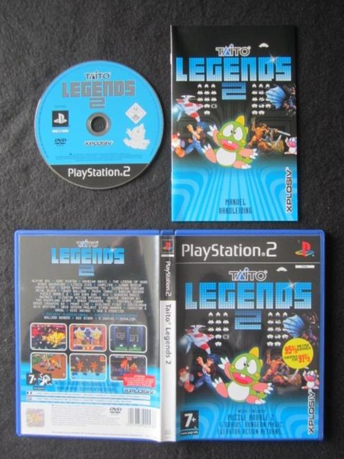 PS2 - Taito Legends 2 - Playstation 2, Spelcomputers en Games, Games | Sony PlayStation 2, Nieuw, Overige genres, 1 speler, Vanaf 12 jaar