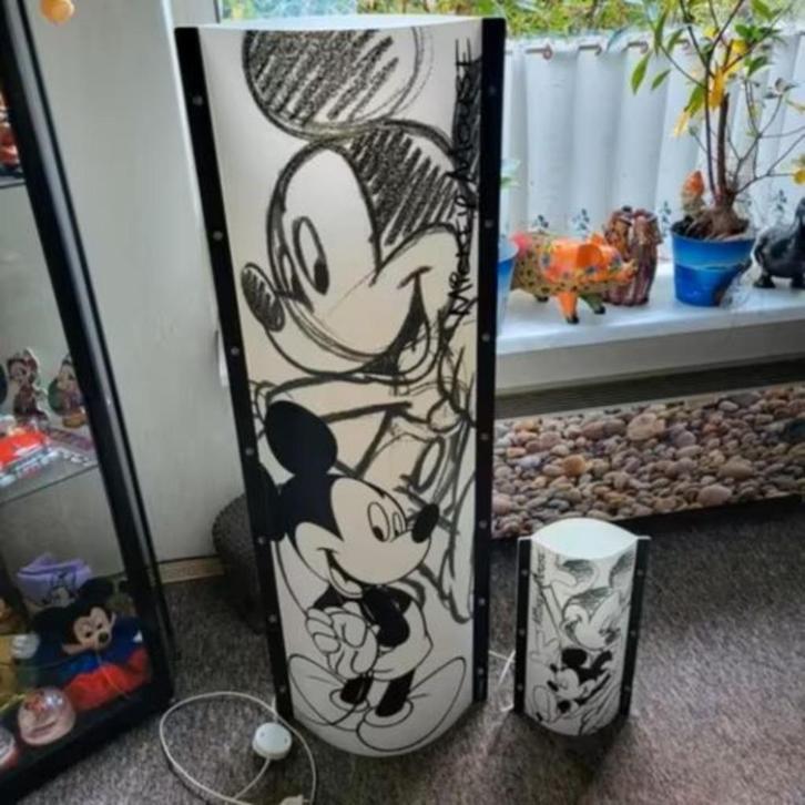 2 Design Lampen Disney SLAMP Italië, Huis en Inrichting, Lampen | Vloerlampen, Zo goed als nieuw, 100 tot 150 cm, Kunststof, Ophalen