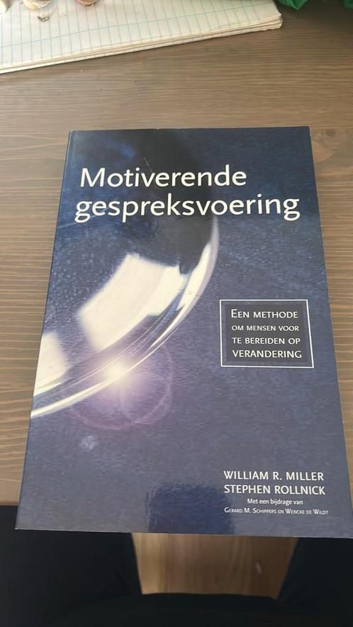 W.R. Miller - Motiverende gespreksvoering, Boeken, Psychologie, Zo goed als nieuw, Ophalen of Verzenden