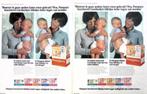 5 vintage advertenties reclames Pampers luiers 1980, Verzenden, Gebruikt