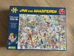Jan van Haasteren Puzzel - Bij de Kapper - 1000 stukjes, Ophalen of Verzenden, 500 t/m 1500 stukjes, Gebruikt, Legpuzzel