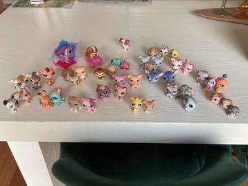 Little pet shop poppetjes 45 stuks!! 