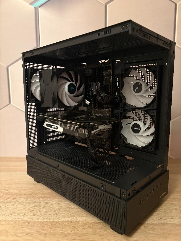 Mid-end Gaming pc, 32 GB, Zelf gebouwde pc, Virtual Reality, Refurbished