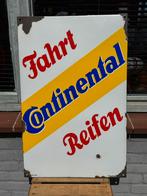 Continental emaille reclamebord, Antiek en Kunst, Antiek | Emaille, Ophalen