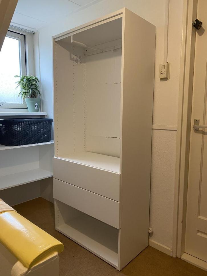 Ikea Platsa kast, Huis en Inrichting, Kasten | Kledingkasten, Zo goed als nieuw, 150 tot 200 cm, 50 tot 100 cm, 25 tot 50 cm, Met lade(s)
