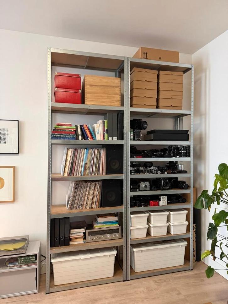 Praxis Sencys Stellingkast | drie stuks, Huis en Inrichting, Kasten | Stellingkasten, Zo goed als nieuw, Ophalen