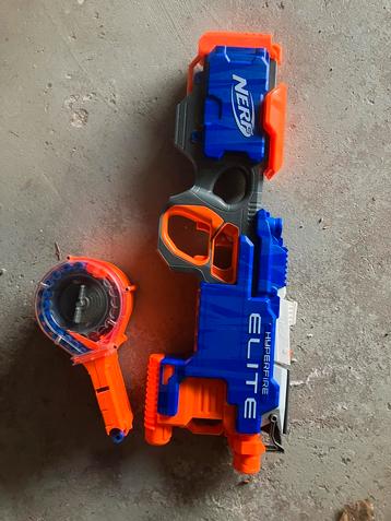 Nerf Elite Hyperfire met Trommelmagazijn beschikbaar voor biedingen