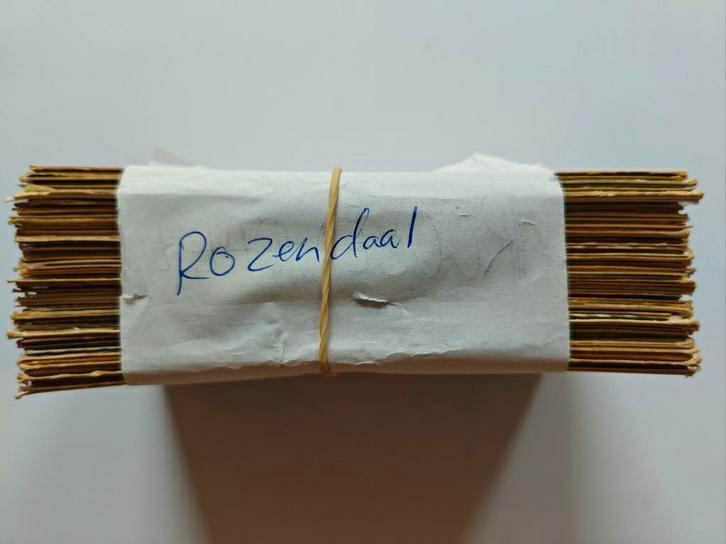 Partij Rozendaal €2 -SLUIT VANAVOND-, Verzamelen, Ansichtkaarten | Nederland, Noord-Holland, 1920 tot 1940, Ophalen of Verzenden