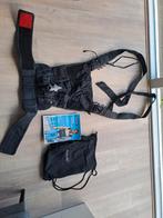 Zwarte draagzak - Bondolino Poplin, Overige merken, Gebruikt, Buik of Rug, Ophalen of Verzenden